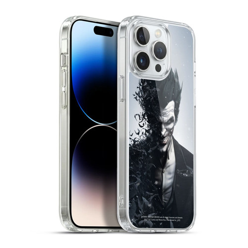 Batman Arkham Origins Key Art Joker Soft Gel Case for Apple iPhone 13 Pro Max & MagSafe