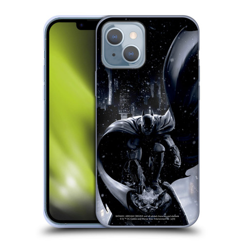 Batman Arkham Origins Key Art Batman Soft Gel Case for Apple iPhone 14