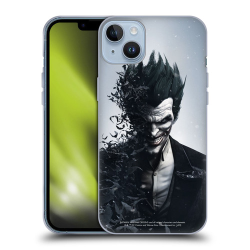 Batman Arkham Origins Key Art Joker Soft Gel Case for Apple iPhone 14 Plus