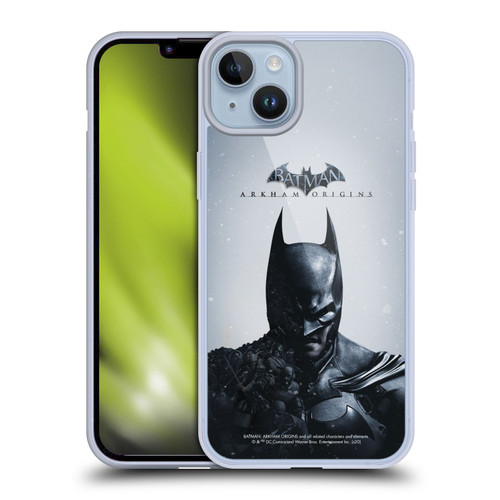 Batman Arkham Origins Key Art Poster Soft Gel Case for Apple iPhone 14 Plus