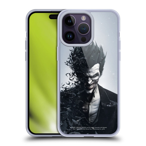 Batman Arkham Origins Key Art Joker Soft Gel Case for Apple iPhone 14 Pro Max & MagSafe