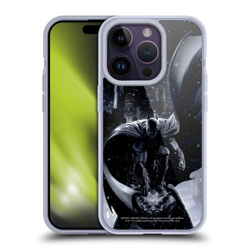 Batman Arkham Origins Key Art Batman Soft Gel Case for Apple iPhone 14 Pro & MagSafe