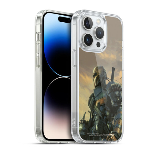 Batman Arkham Origins Key Art Deathstroke 2 Soft Gel Case for Apple iPhone 14 Pro & MagSafe