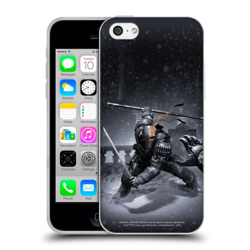 Batman Arkham Origins Key Art Deathstroke Soft Gel Case for Apple iPhone 5c