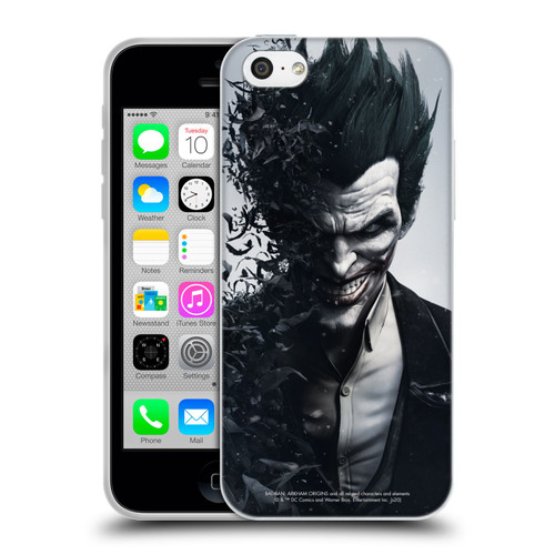 Batman Arkham Origins Key Art Joker Soft Gel Case for Apple iPhone 5c