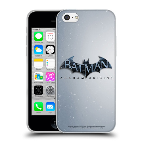 Batman Arkham Origins Key Art Logo Soft Gel Case for Apple iPhone 5c