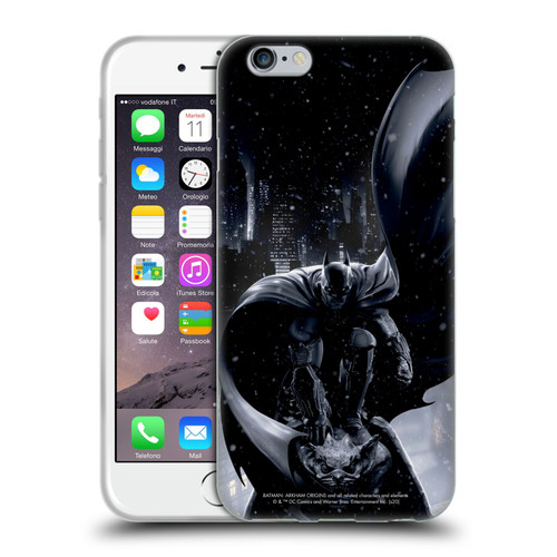 Batman Arkham Origins Key Art Batman Soft Gel Case for Apple iPhone 6 / iPhone 6s