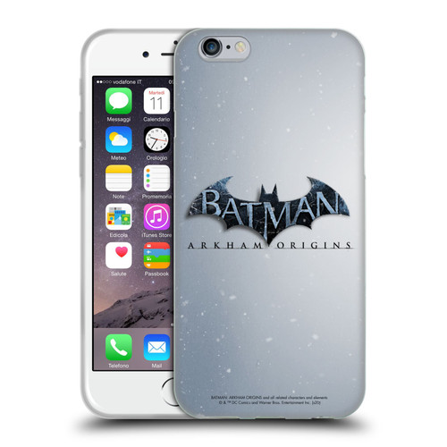 Batman Arkham Origins Key Art Logo Soft Gel Case for Apple iPhone 6 / iPhone 6s