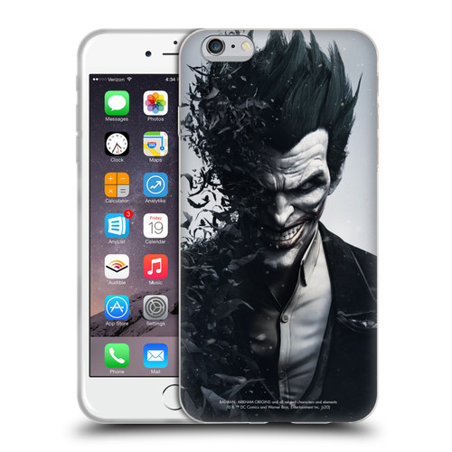 Batman Arkham Origins Key Art Joker Soft Gel Case for Apple iPhone 6 Plus / iPhone 6s Plus