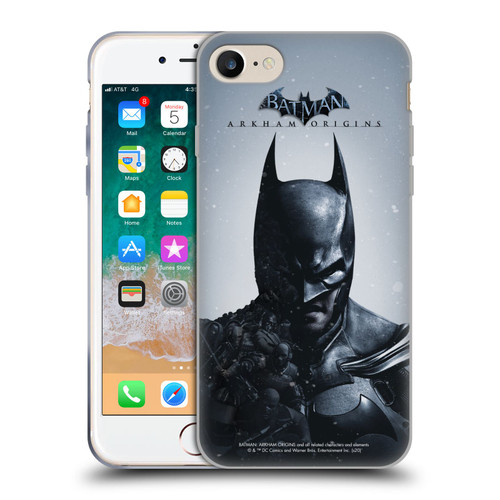Batman Arkham Origins Key Art Poster Soft Gel Case for Apple iPhone 7 / 8 / SE 2020 & 2022 & MagSafe