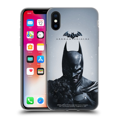 Batman Arkham Origins Key Art Poster Soft Gel Case for Apple iPhone X / iPhone XS