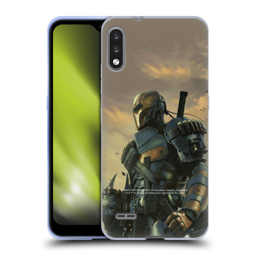 Batman Arkham Origins Key Art Deathstroke 2 Soft Gel Case for LG K22