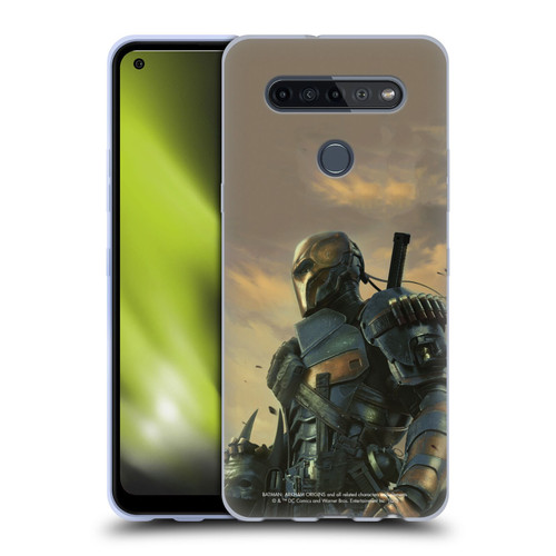 Batman Arkham Origins Key Art Deathstroke 2 Soft Gel Case for LG K51S