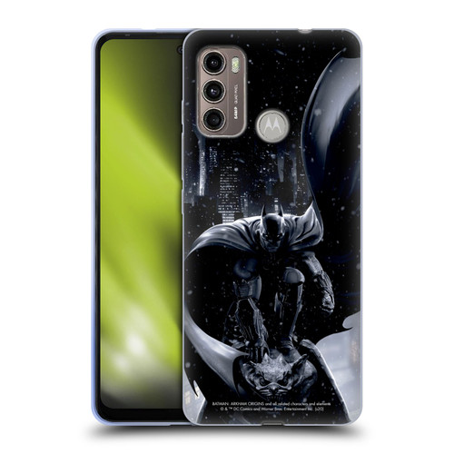 Batman Arkham Origins Key Art Batman Soft Gel Case for Motorola Moto G60 / Moto G40 Fusion