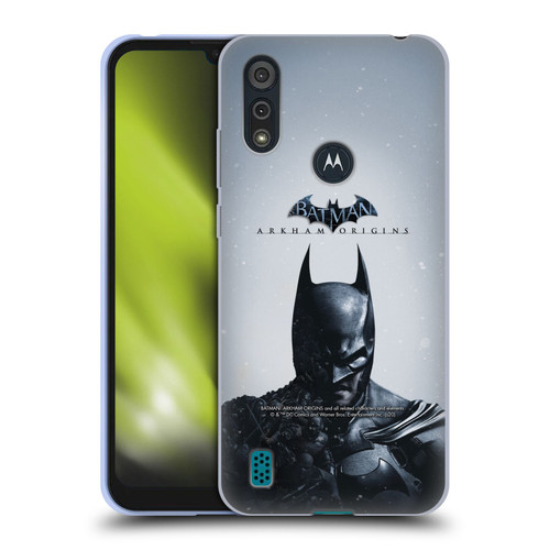 Batman Arkham Origins Key Art Poster Soft Gel Case for Motorola Moto E6s (2020)