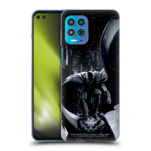 Batman Arkham Origins Key Art Batman Soft Gel Case for Motorola Moto G100