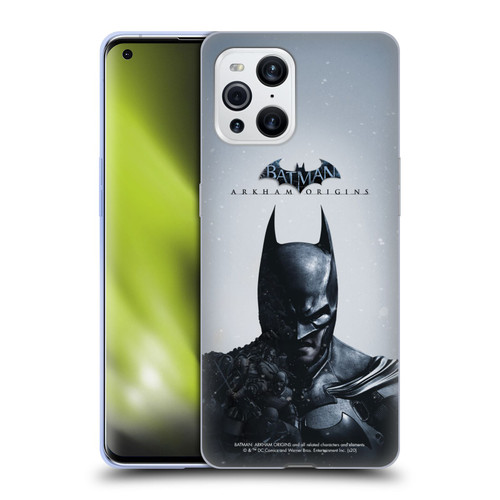 Batman Arkham Origins Key Art Poster Soft Gel Case for OPPO Find X3 / Pro