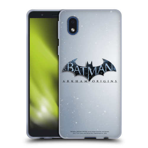 Batman Arkham Origins Key Art Logo Soft Gel Case for Samsung Galaxy A01 Core (2020)