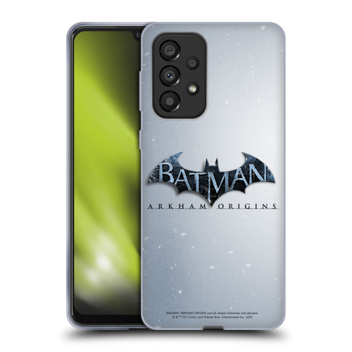 Batman Arkham Origins Key Art Logo Soft Gel Case for Samsung Galaxy A33 5G (2022)