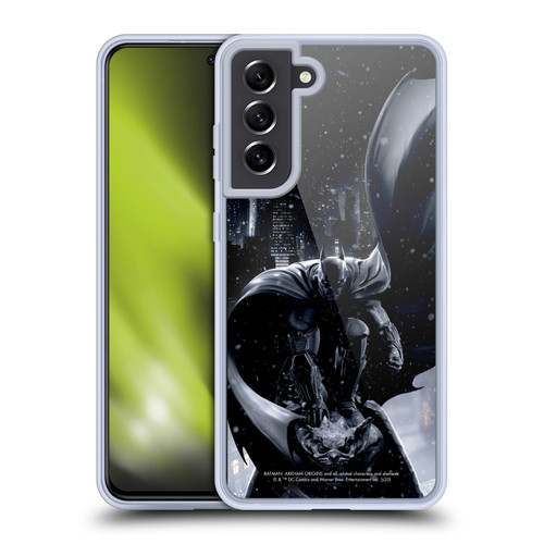 Batman Arkham Origins Key Art Batman Soft Gel Case for Samsung Galaxy S21 FE 5G & MagSafe