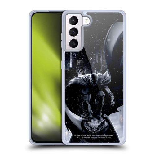 Batman Arkham Origins Key Art Batman Soft Gel Case for Samsung Galaxy S21+ 5G & MagSafe