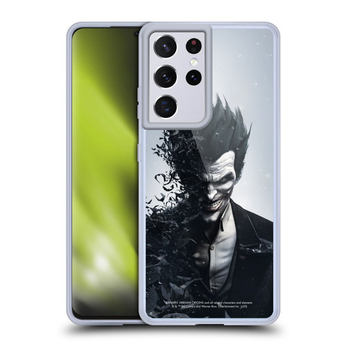 Batman Arkham Origins Key Art Joker Soft Gel Case for Samsung Galaxy S21 Ultra 5G