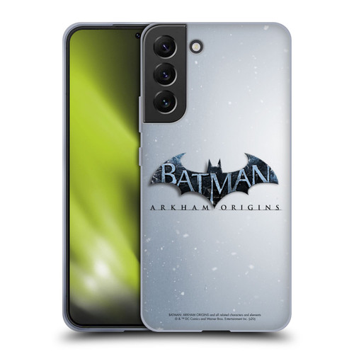 Batman Arkham Origins Key Art Logo Soft Gel Case for Samsung Galaxy S22+ 5G