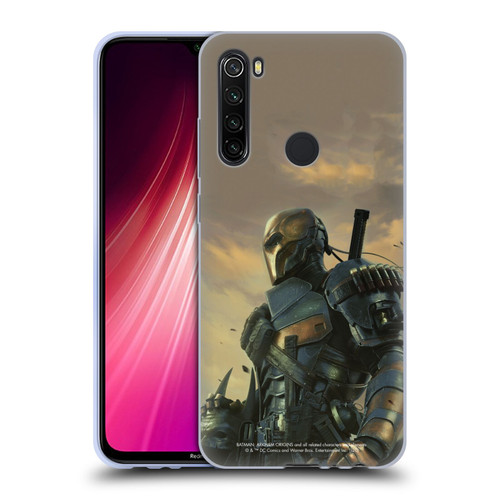 Batman Arkham Origins Key Art Deathstroke 2 Soft Gel Case for Xiaomi Redmi Note 8T