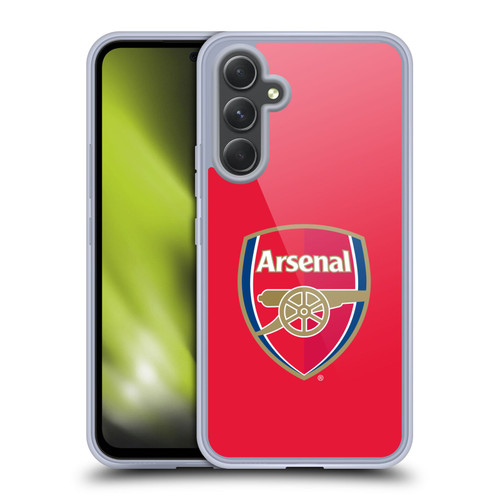 Arsenal FC Crest 2 Full Colour Red Soft Gel Case for Samsung Galaxy A54 5G