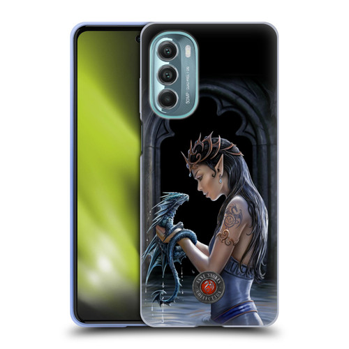 Anne Stokes Dragon Friendship Water Soft Gel Case for Motorola Moto G Stylus 5G (2022)