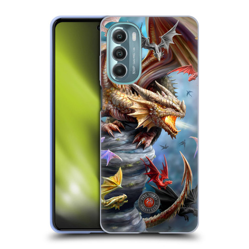 Anne Stokes Dragons 4 Clan Soft Gel Case for Motorola Moto G Stylus 5G (2022)