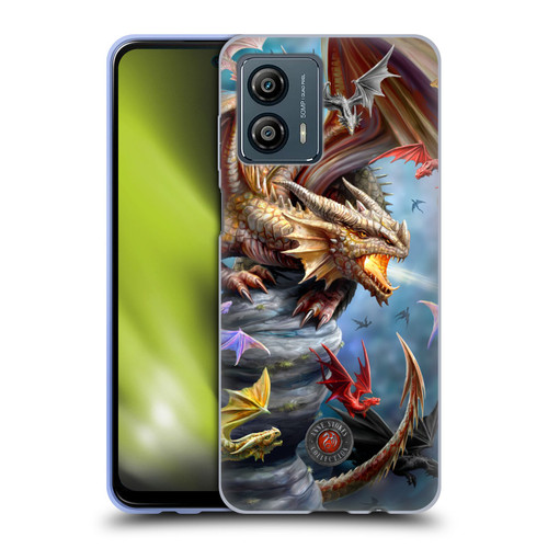 Anne Stokes Dragons 4 Clan Soft Gel Case for Motorola Moto G53 5G