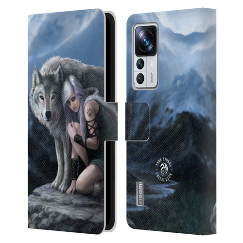 Anne Stokes Wolves Protector Leather Book Wallet Case Cover For Xiaomi 12T Pro