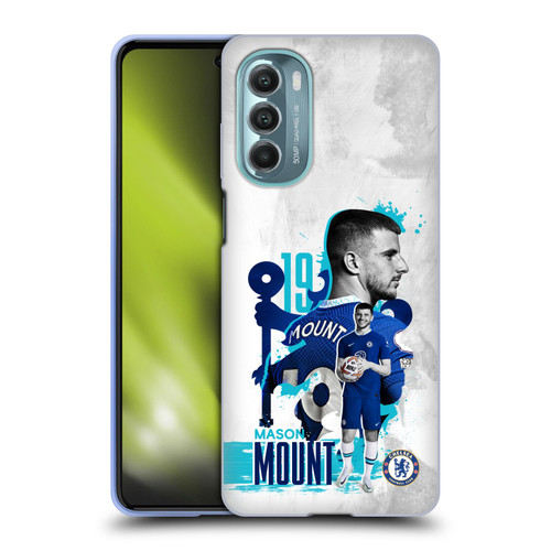 Chelsea Football Club 2022/23 First Team Mason Mount Soft Gel Case for Motorola Moto G Stylus 5G (2022)