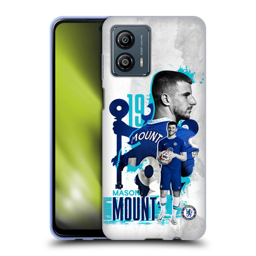 Chelsea Football Club 2022/23 First Team Mason Mount Soft Gel Case for Motorola Moto G53 5G