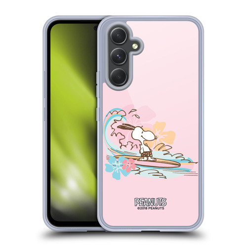 Peanuts Beach Snoopy Surf Soft Gel Case for Samsung Galaxy A54 5G