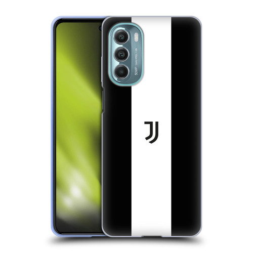 Juventus Football Club Lifestyle 2 Bold White Stripe Soft Gel Case for Motorola Moto G Stylus 5G (2022)