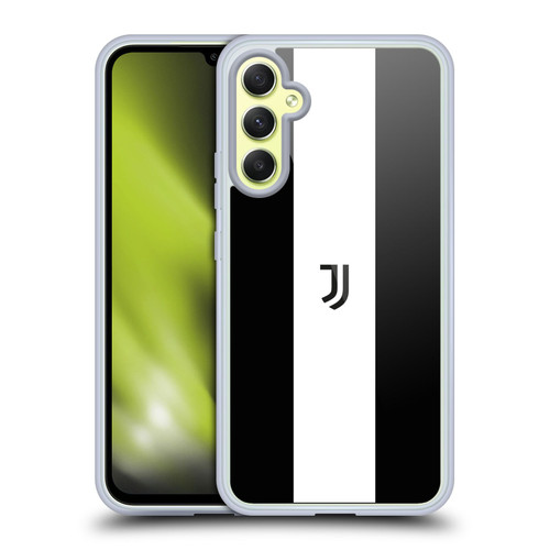Juventus Football Club Lifestyle 2 Bold White Stripe Soft Gel Case for Samsung Galaxy A34 5G