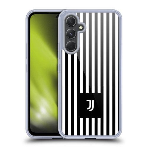 Juventus Football Club Lifestyle 2 Black & White Stripes Soft Gel Case for Samsung Galaxy A54 5G