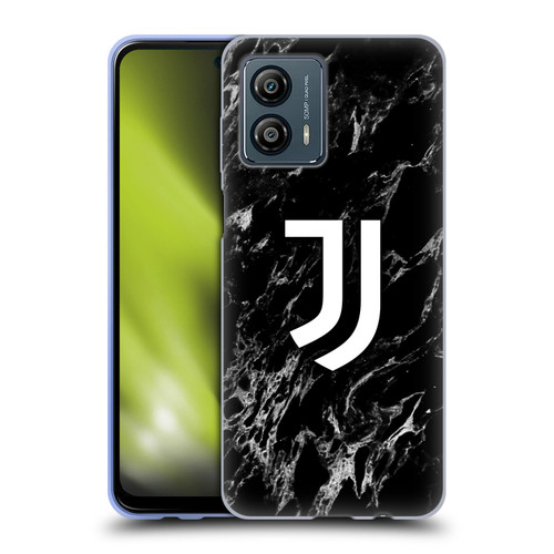 Juventus Football Club Marble Black Soft Gel Case for Motorola Moto G53 5G