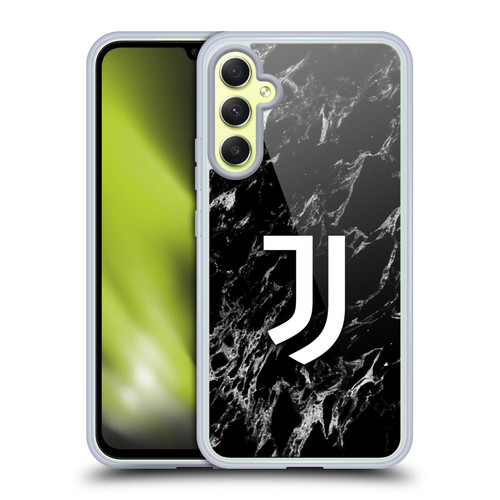 Juventus Football Club Marble Black Soft Gel Case for Samsung Galaxy A34 5G