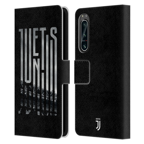 Juventus Football Club Graphic Logo  Stadium Leather Book Wallet Case Cover For Sony Xperia 5 IV