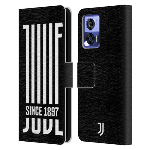 Juventus Football Club History Since 1897 Leather Book Wallet Case Cover For Motorola Edge 30 Neo 5G