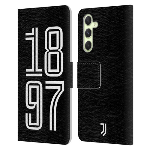 Juventus Football Club History 1897 Portrait Leather Book Wallet Case Cover For Samsung Galaxy A54 5G