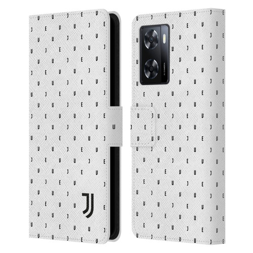 Juventus Football Club Lifestyle 2 White Logo Type Pattern Leather Book Wallet Case Cover For OPPO A57s