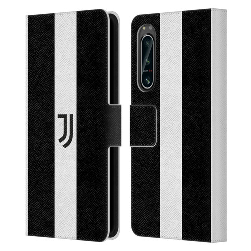 Juventus Football Club Lifestyle 2 Bold White Stripe Leather Book Wallet Case Cover For Sony Xperia 5 IV