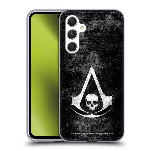 Assassin's Creed Black Flag Logos Grunge Soft Gel Case for Samsung Galaxy A54 5G