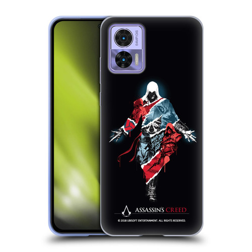 Assassin's Creed Legacy Character Artwork Double Exposure Soft Gel Case for Motorola Edge 30 Neo 5G