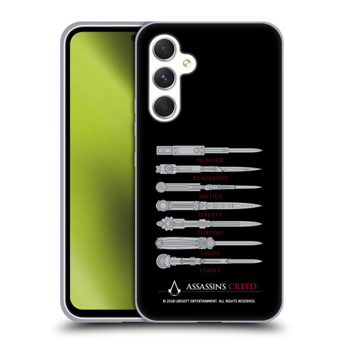 Assassin's Creed Legacy Typography Blades Soft Gel Case for Samsung Galaxy A54 5G