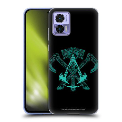 Assassin's Creed Valhalla Symbols And Patterns ACV Weapons Soft Gel Case for Motorola Edge 30 Neo 5G